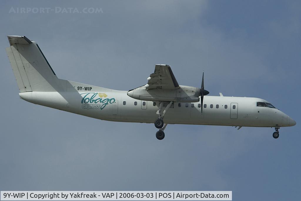 9Y-WIP, 1999 De Havilland Canada DHC-8-311Q Dash 8 C/N 538, Tobago Express Dash 8-300