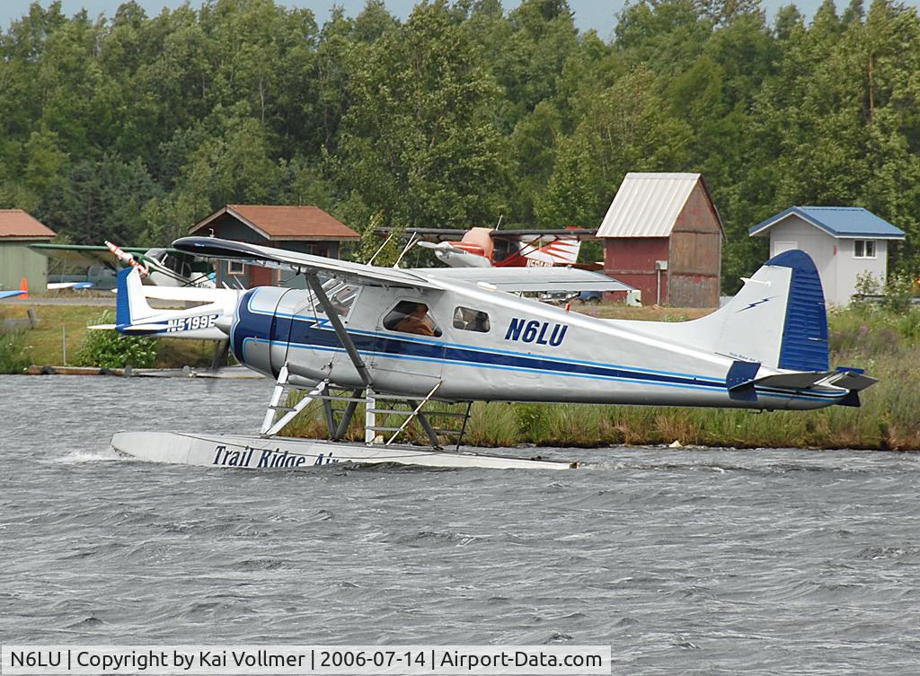N6LU, 1954 De Havilland Canada DHC-2 Beaver Mk.I C/N 908, at Lake Hood Seaplane Base