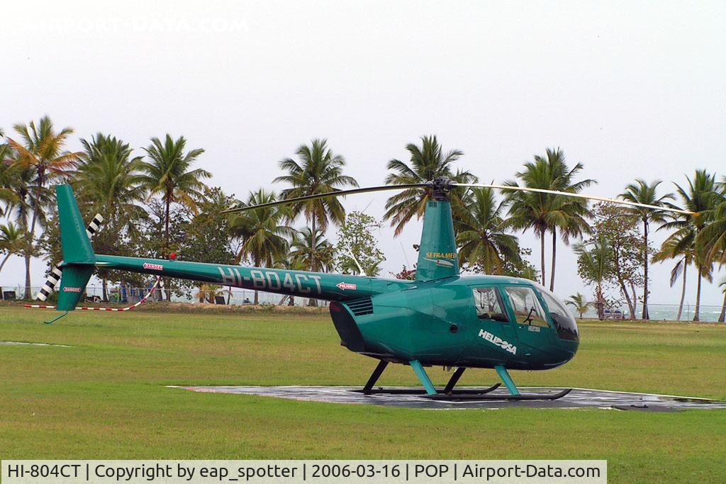 HI-804CT, 2005 Robinson R44 C/N 1451, off Heliport near the Playa Dorado Hotel Complex