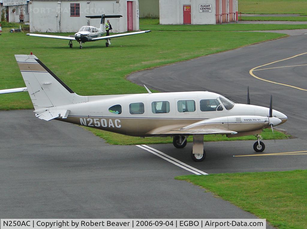 N250AC, Piper PA-31T Cheyenne C/N 31T-7612040, Piper PA-31 310 Turbo Navajo