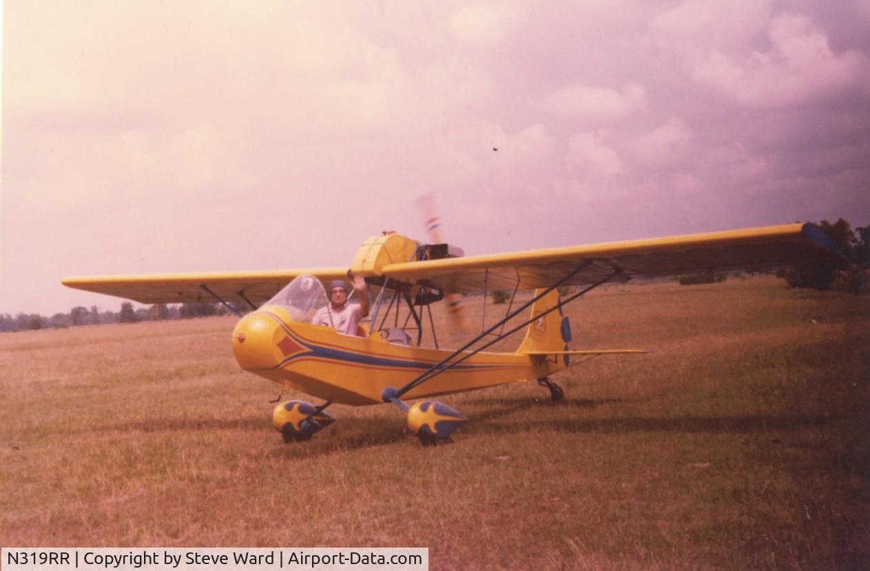 N319RR, 1974 Woodys Pusher WAS-2 C/N 166, Charles Ritter taxing out