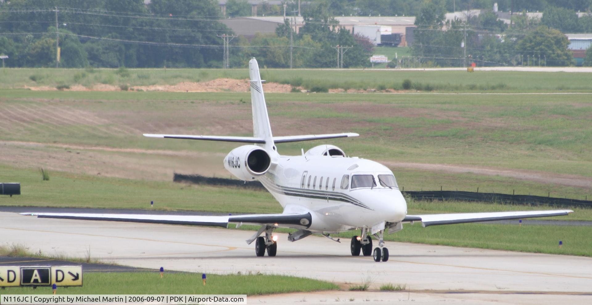 N116JC, Israel Aircraft Industries IAI-1125 Westwind Astra C/N 014, Taxing from Signature Air