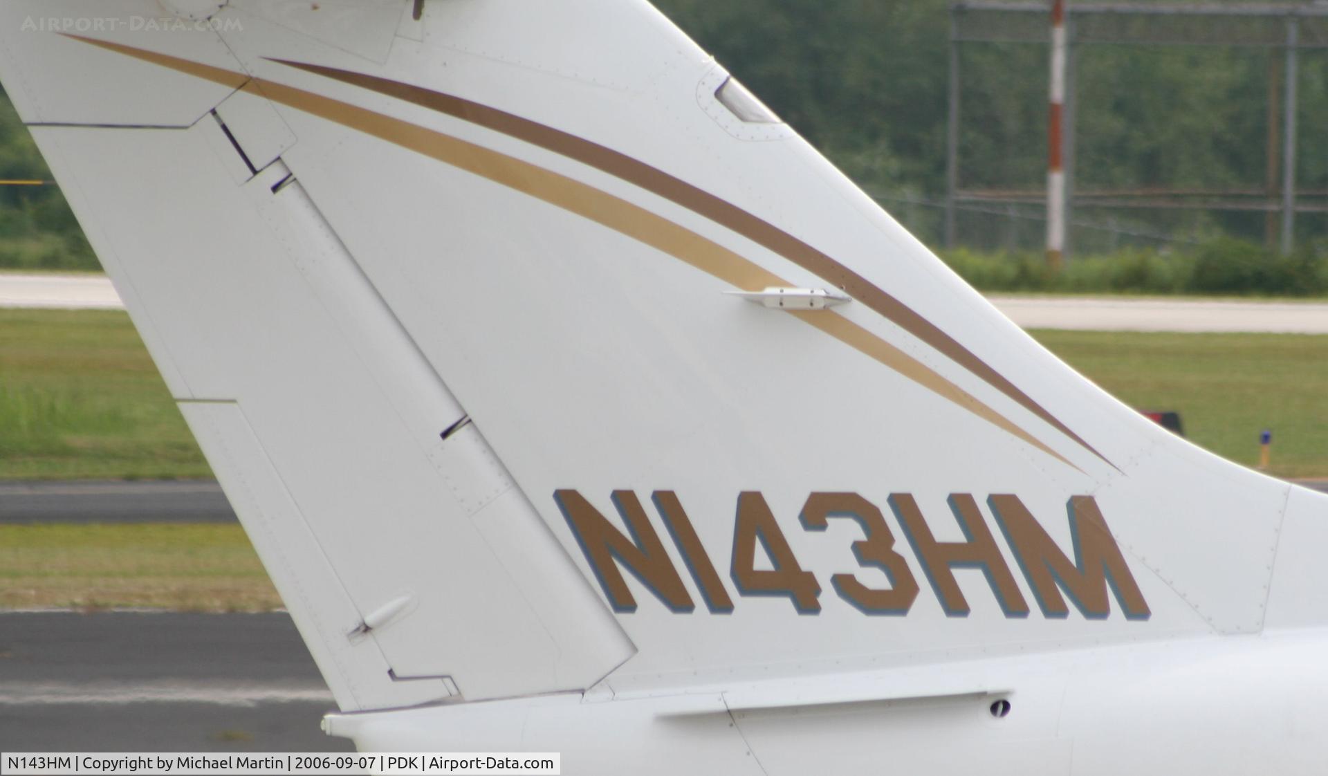N143HM, 1998 Raytheon Aircraft Company 400A C/N RK-205, Tail Numbers
