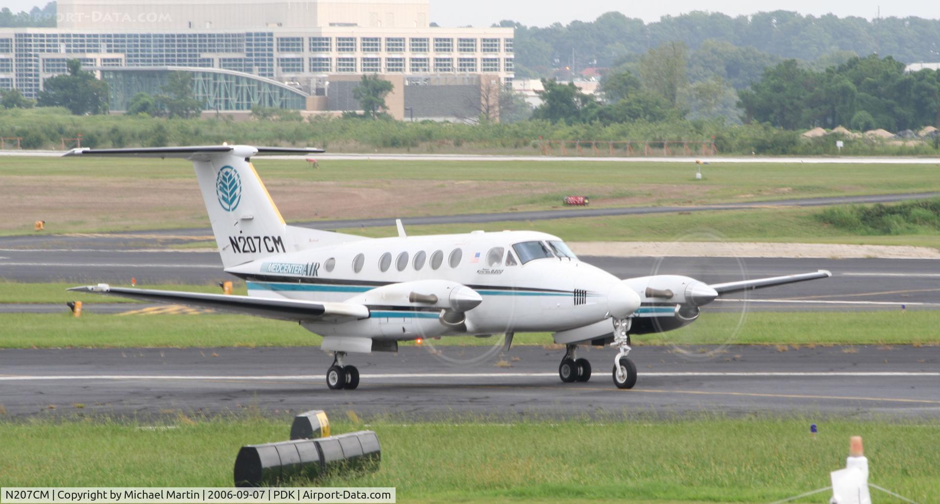 N207CM, 1986 Beech B200 King Air C/N BB-1246, LifeGuard Flight PDK