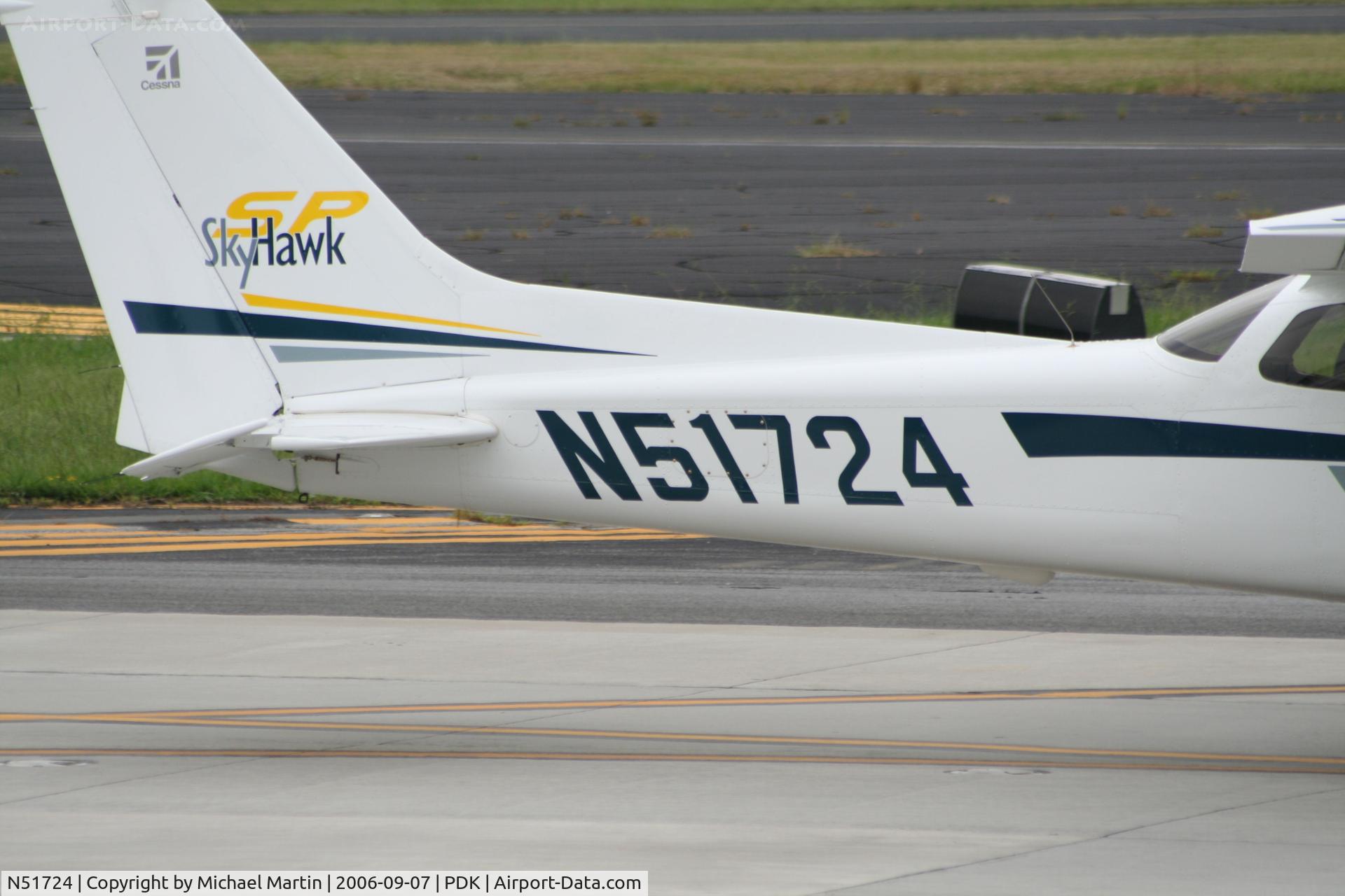 N51724, 2002 Cessna 172S C/N 172S9045, Tail Numbers