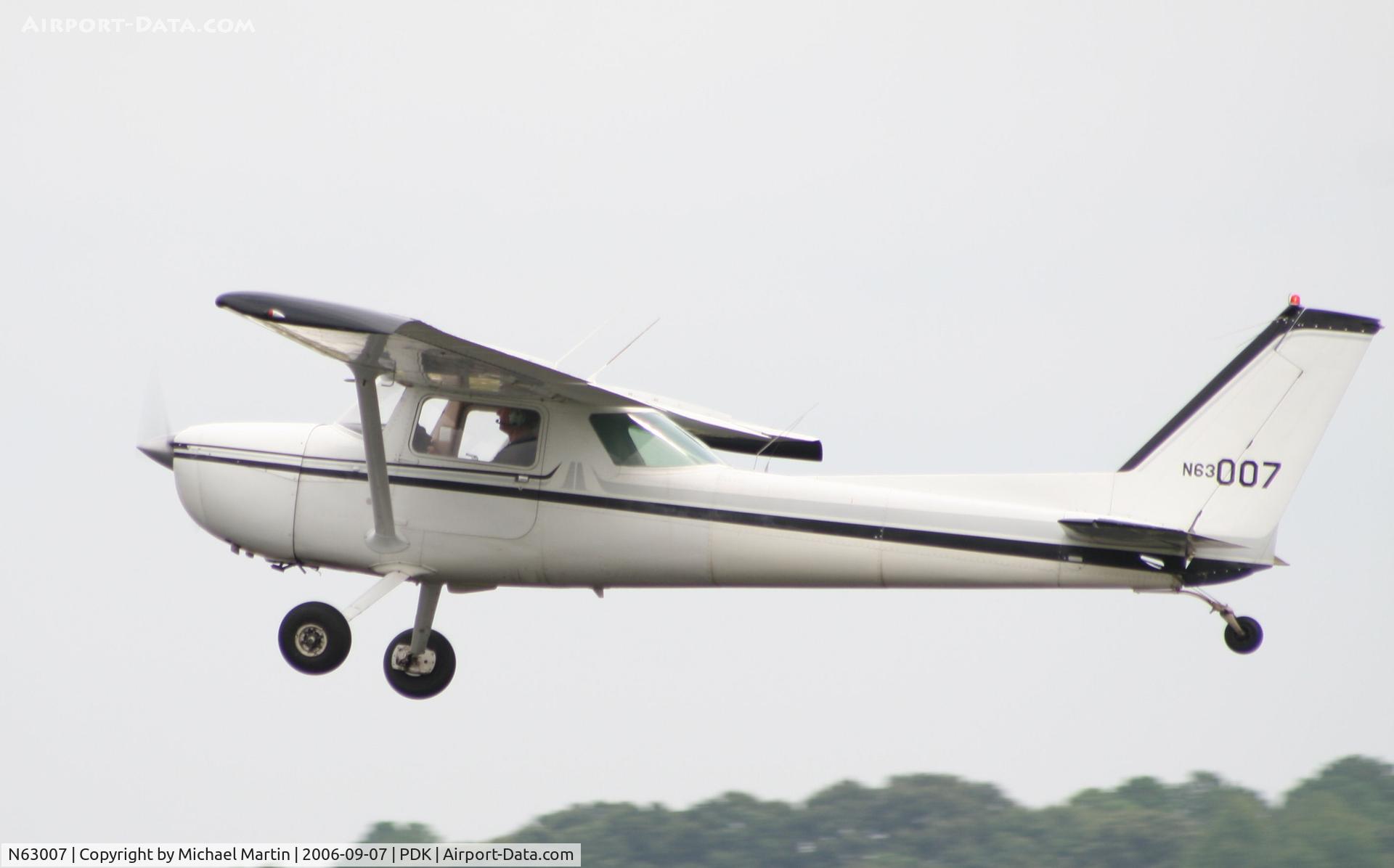 N63007, 1975 Cessna 150M C/N 15077043, Great set of tail numbers!