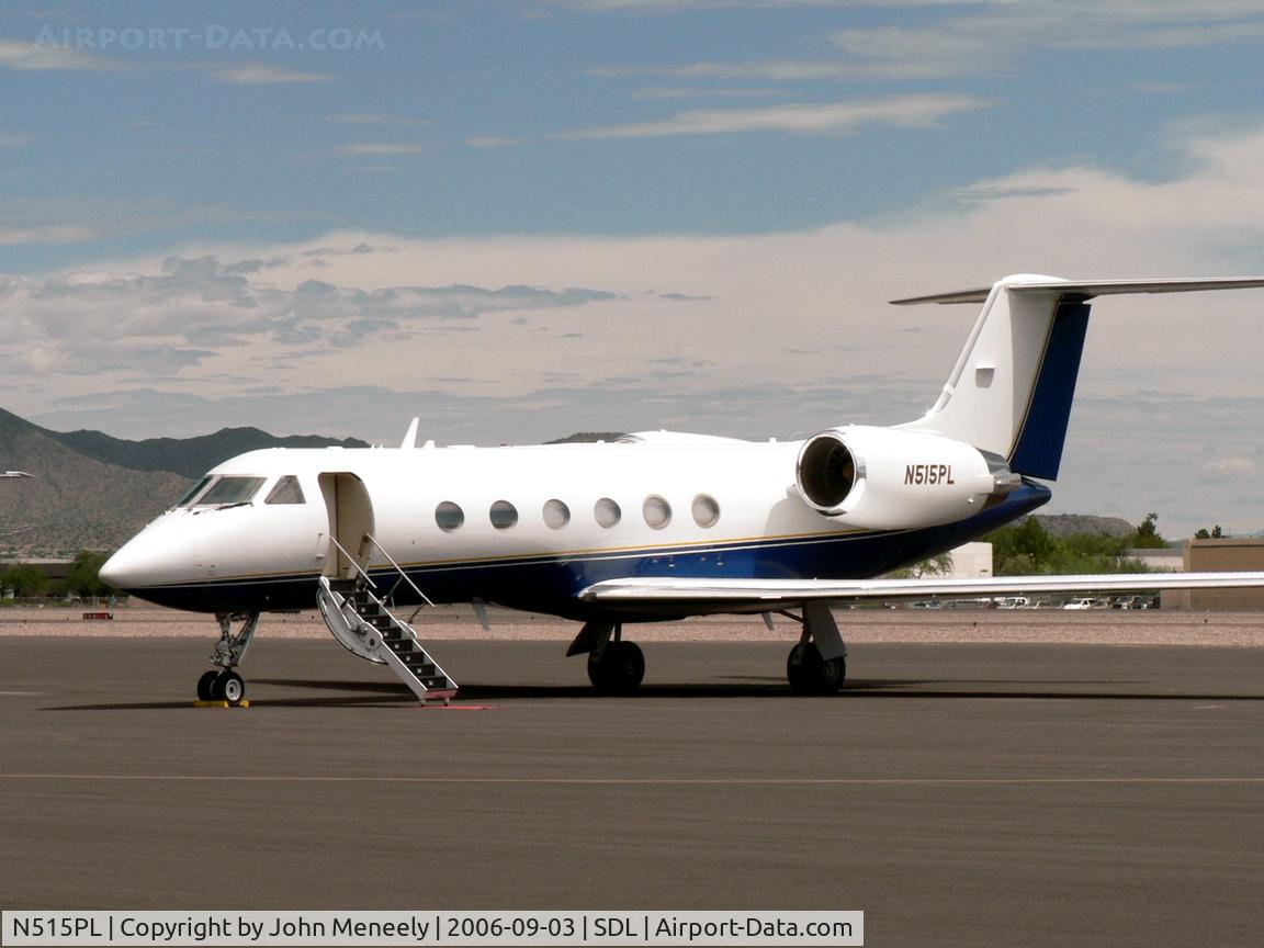 N515PL, 2007 Gulfstream Aerospace GV-SP (G500) C/N 5144, SDL on a quiet Sunday afternoon