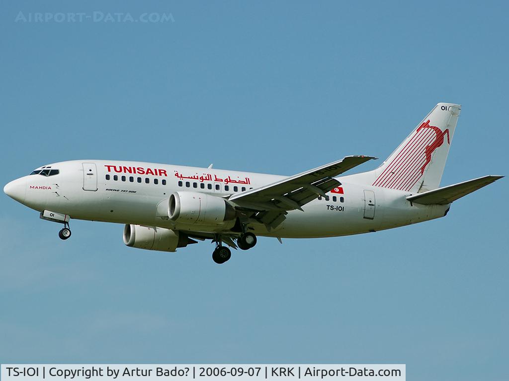 TS-IOI, 1994 Boeing 737-5H3 C/N 27257, Tunisair