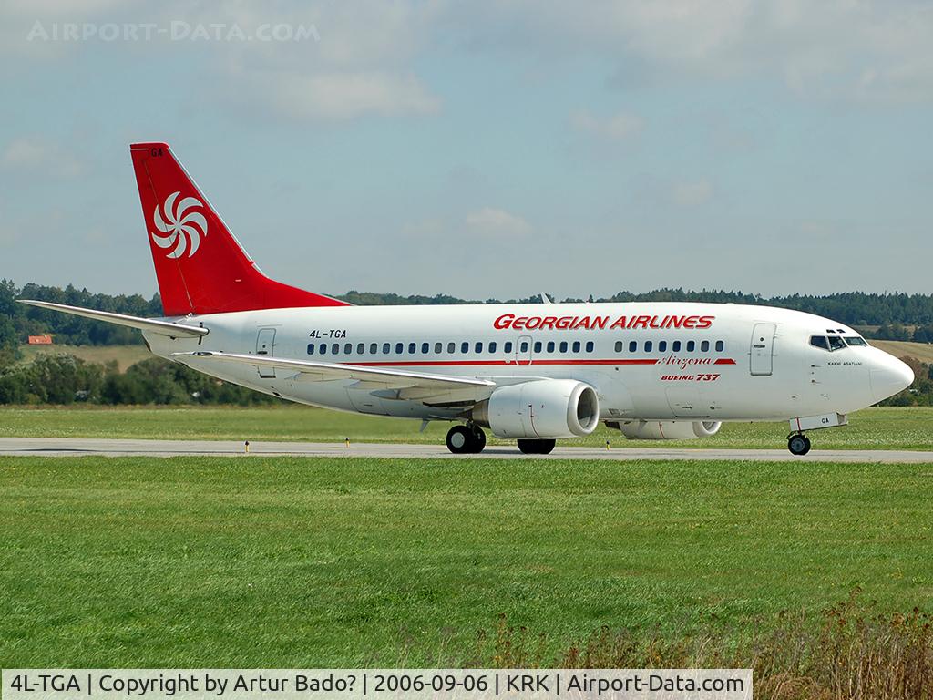 4L-TGA, 1991 Boeing 737-529 C/N 25218, Georgian Airlines