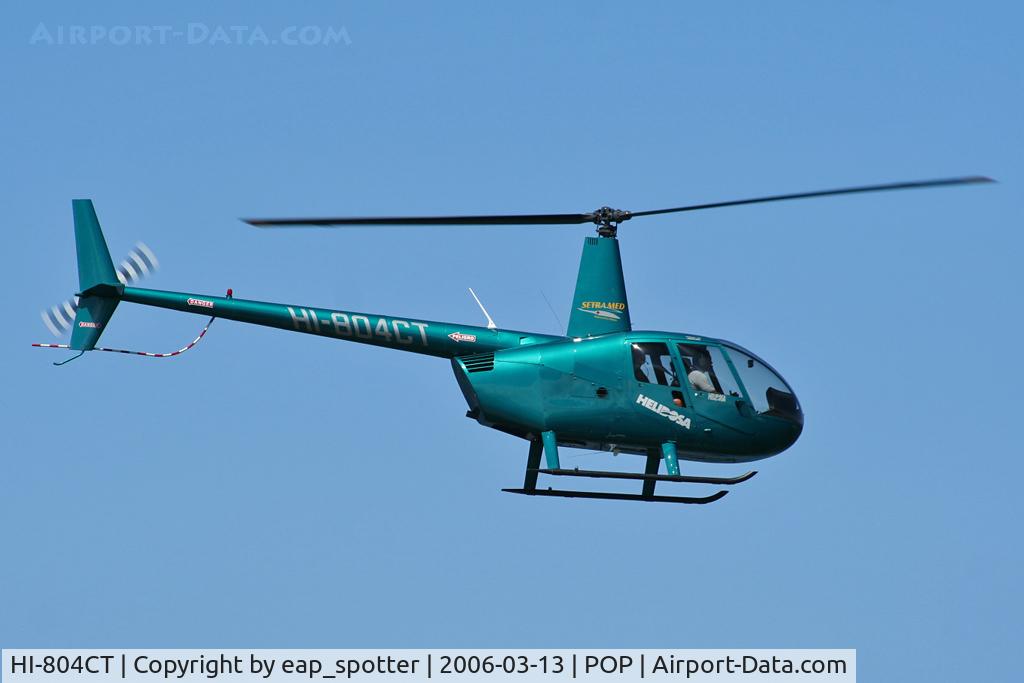 HI-804CT, 2005 Robinson R44 C/N 1451, off Heliport near the Playa Dorado Hotel Complex
