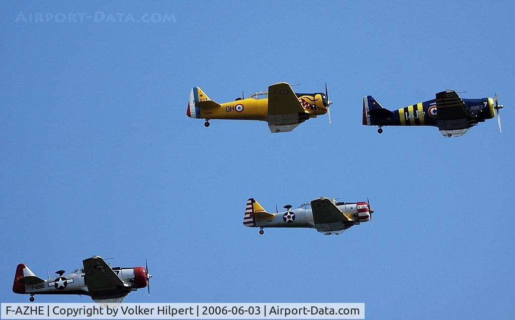 F-AZHE, North American NA-68 C/N SA-31, North American NA-68 together with 3 T-6