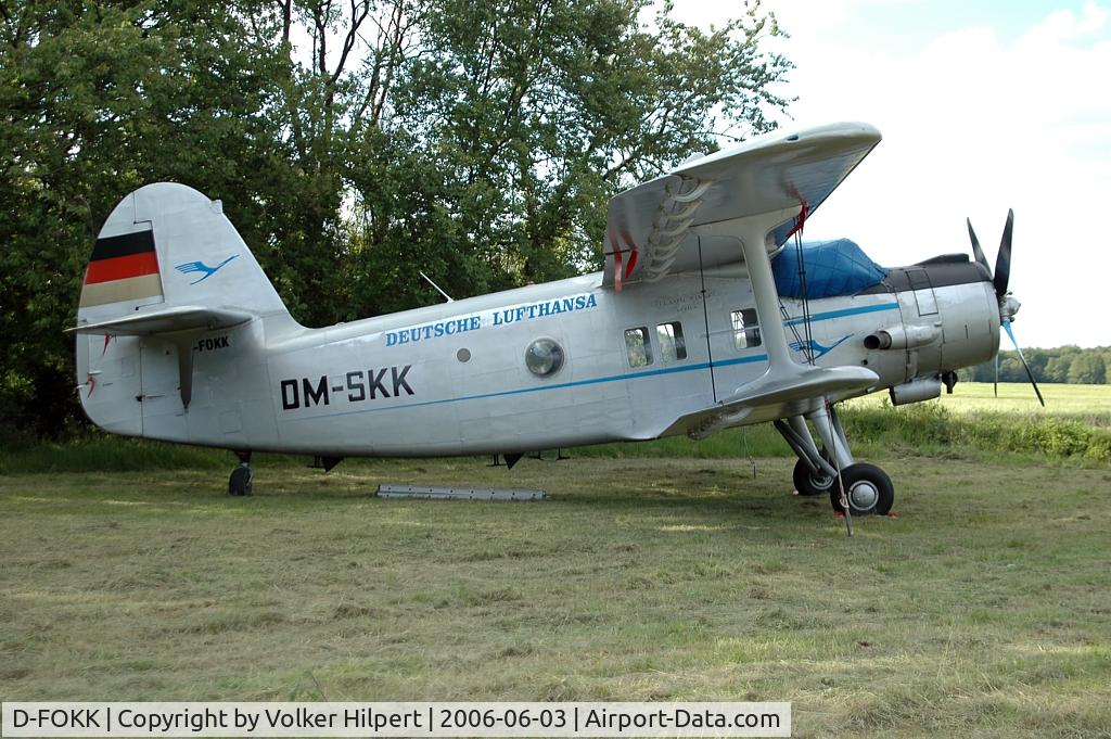 D-FOKK, Antonov An-2 C/N 19547304, Antonow An-2