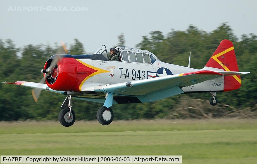 F-AZBE, North American AT-6C Harvard IIA C/N 88-12127, North American AT-6C-1-NT