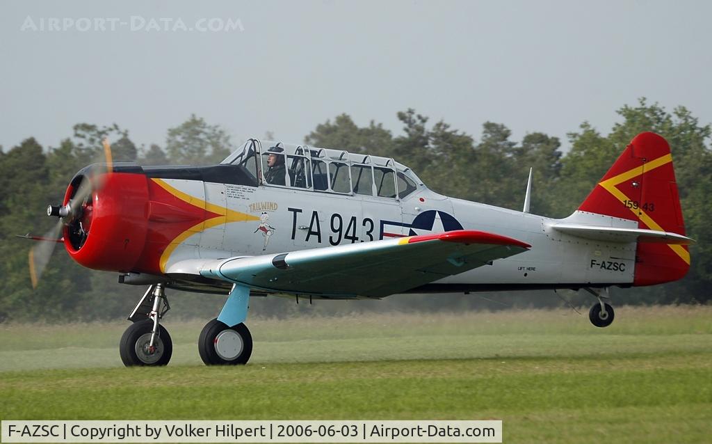 F-AZSC, North American AT-6D Texan C/N 88-15943 (41-34672), North American AT-6D-NT