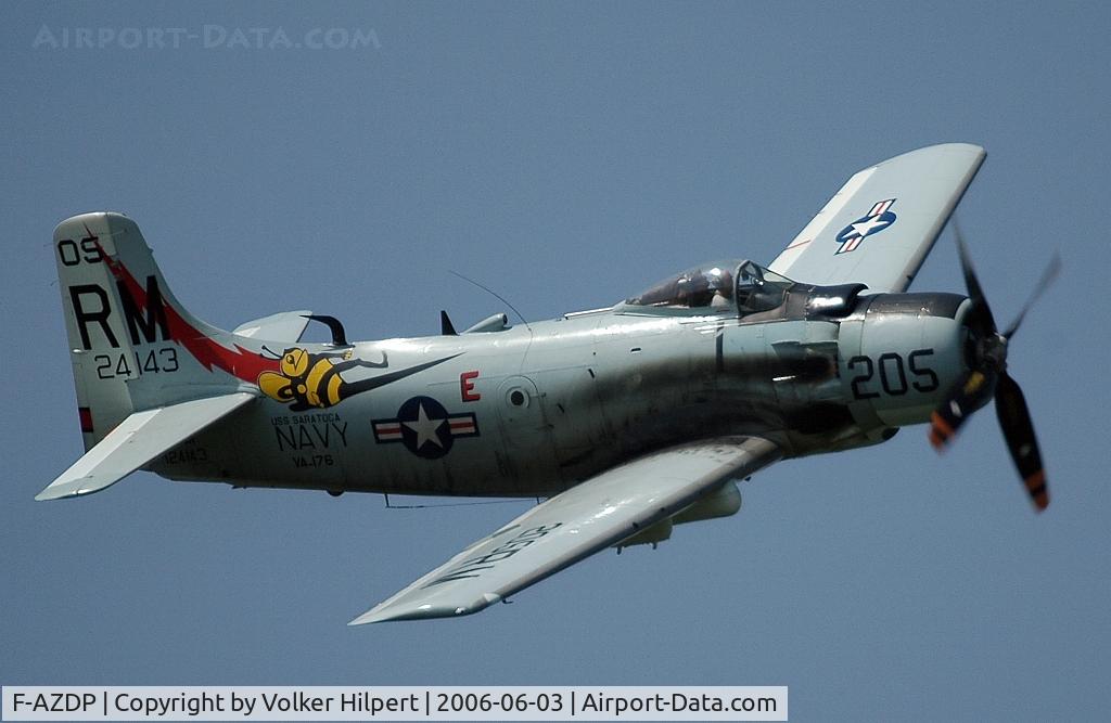 F-AZDP, Douglas AD-4N Skyraider C/N 7449, Douglas AD-4 Skyraider