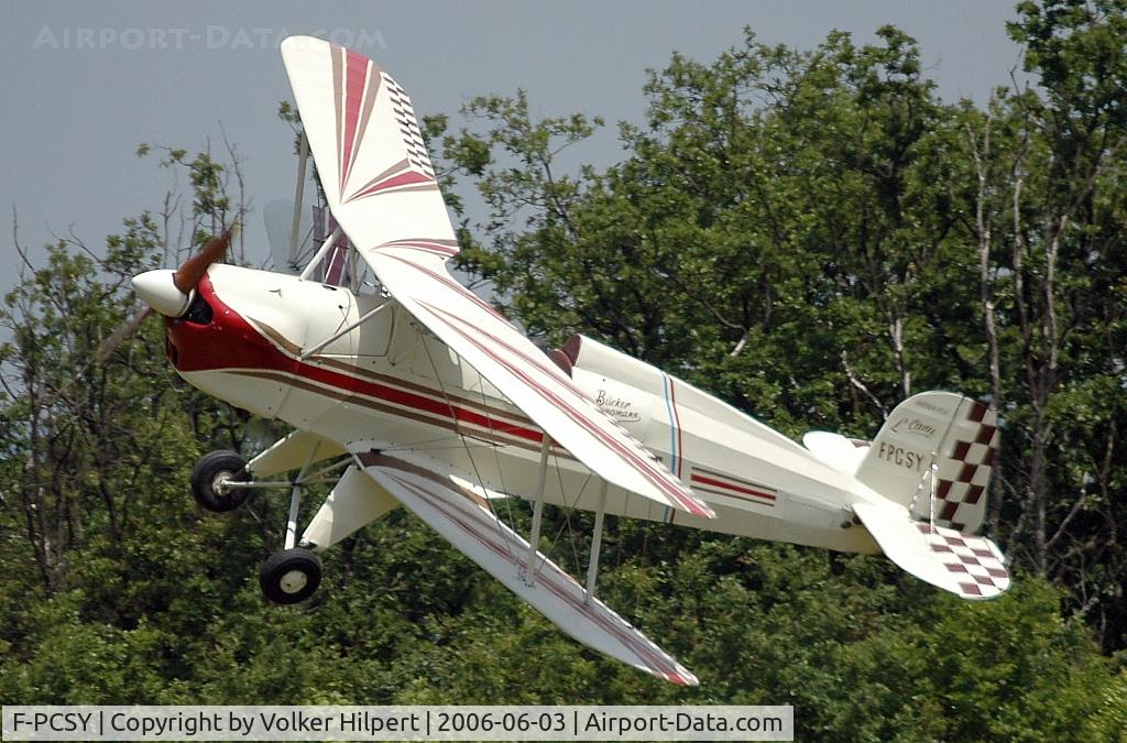 F-PCSY, Bucker Bu-131D Jungmann C/N 01, Bücker Bü 131 Jungmann