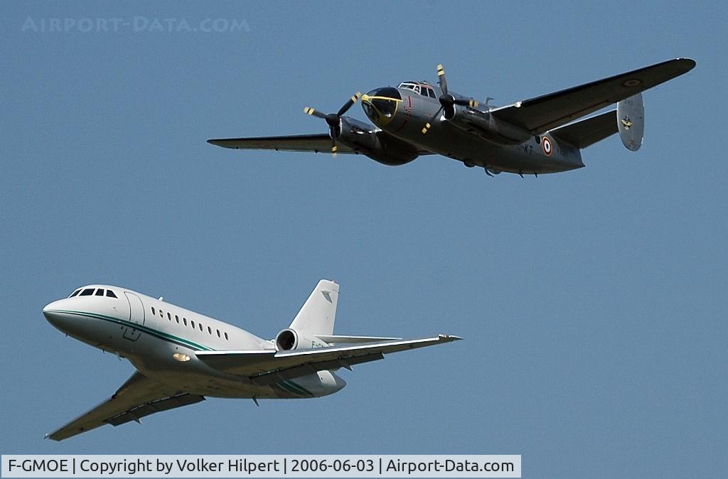 F-GMOE, 1993 Dassault Falcon 2000 C/N 1, Dassault-Breguet Falcon 2000 together with Dassault Flamant