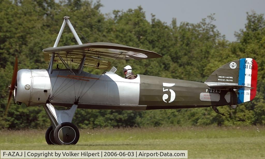 F-AZAJ, 1927 Morane-Saulnier MS-138EP-2 C/N 3220/138, Morane-Saulnier MS.138