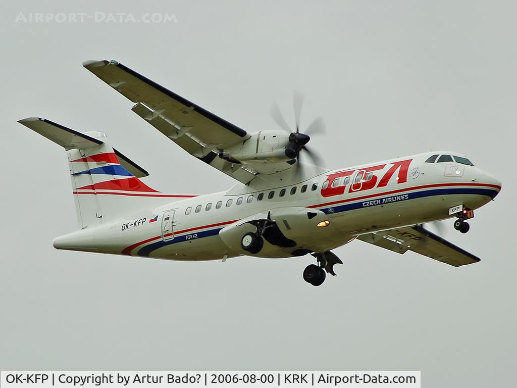 OK-KFP, 2000 ATR 42-500 C/N 639, CSA