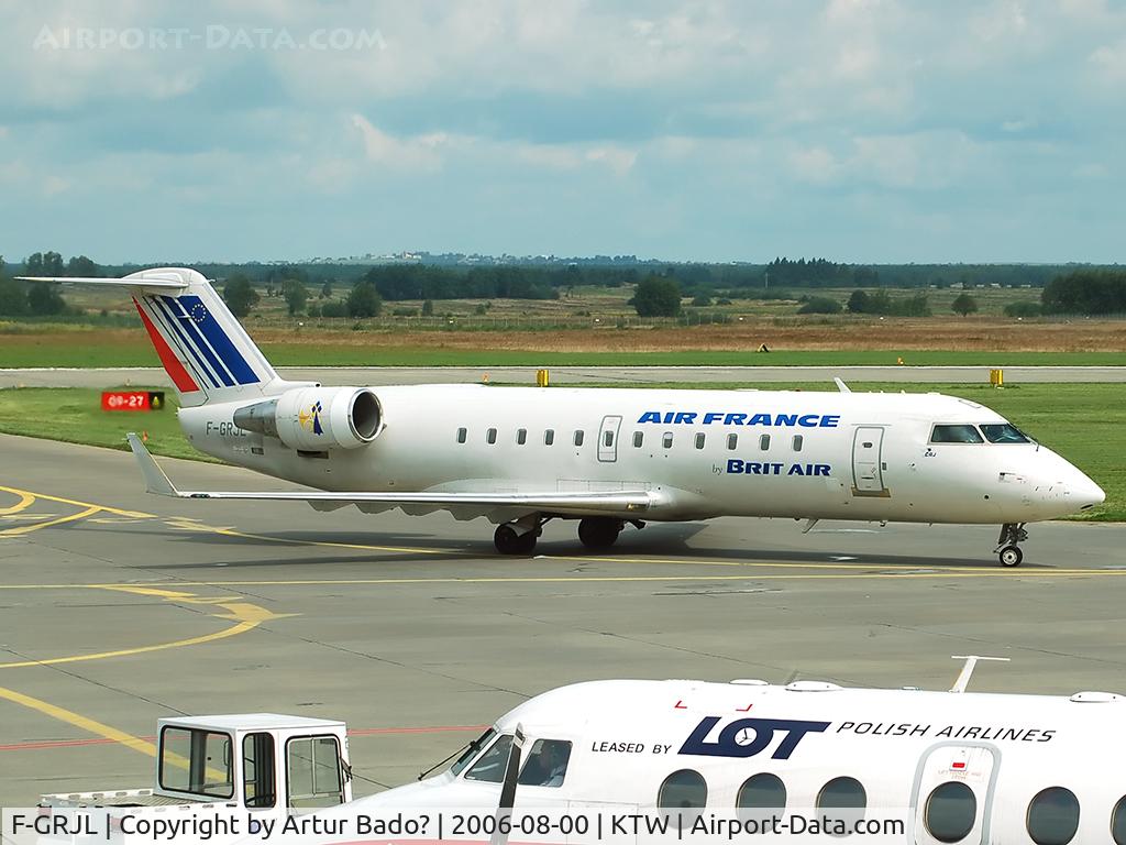F-GRJL, 1998 Canadair CRJ-100ER (CL-600-2B19) C/N 7221, Air France - Brit Air