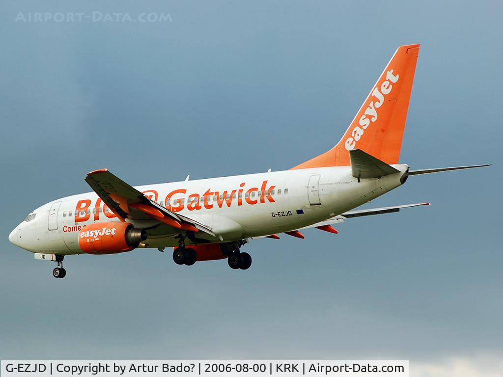 G-EZJD, 2001 Boeing 737-73V C/N 30242, EasyJet