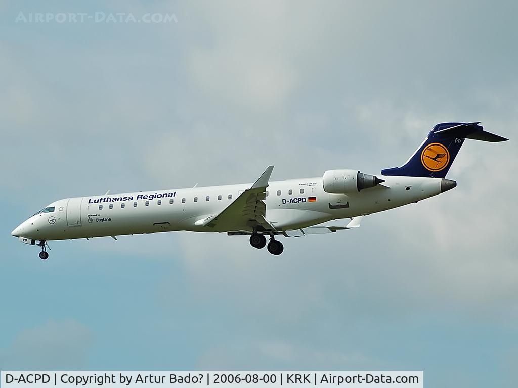 D-ACPD, 2001 Canadair CRJ-701ER (CL-600-2C10) Regional Jet C/N 10015, Lufthansa