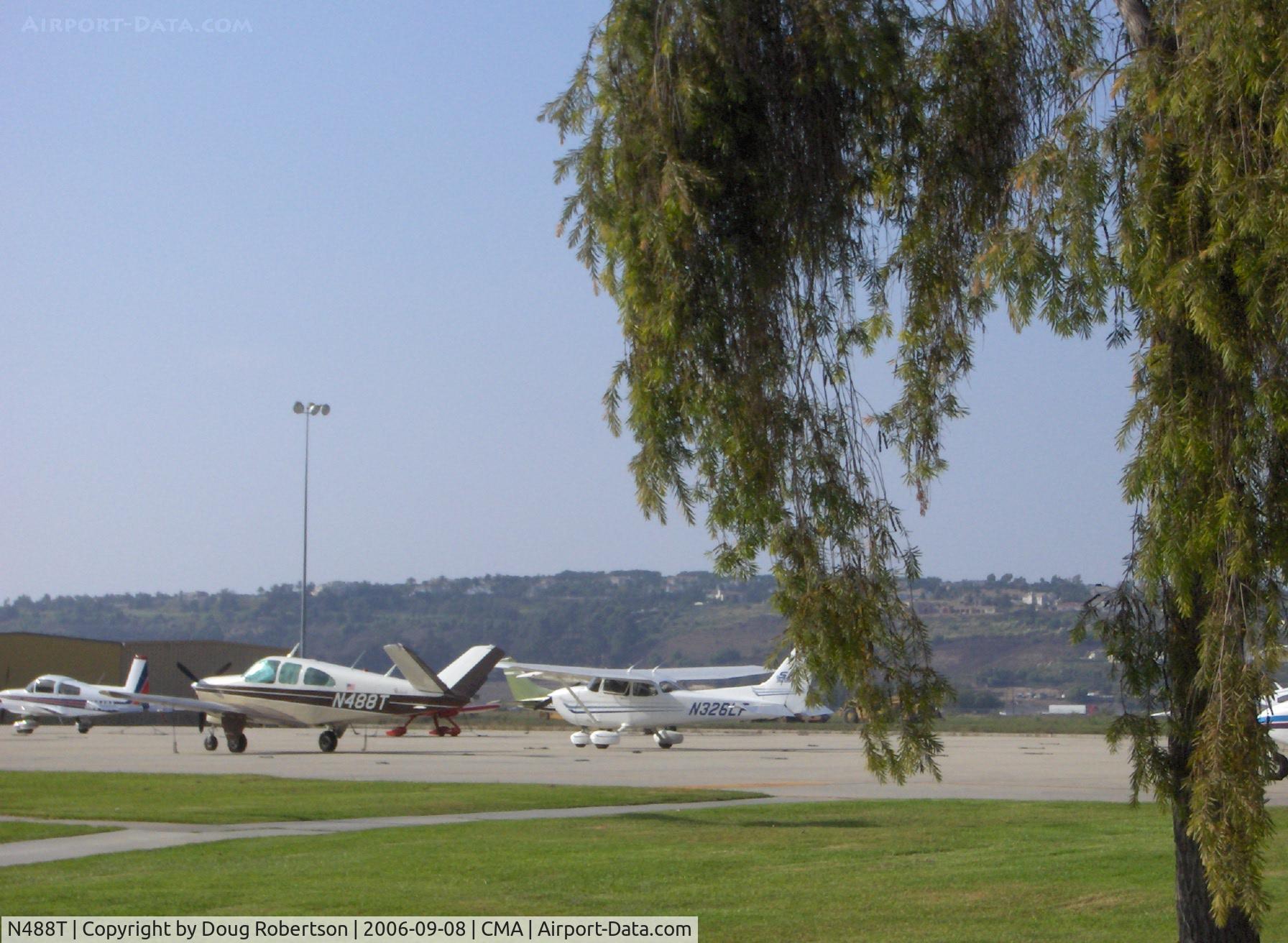N488T, 1961 Beech N35 Bonanza C/N D-6726, 1961 Beech N35 BONANZA, Continental O-470-N 260 Hp