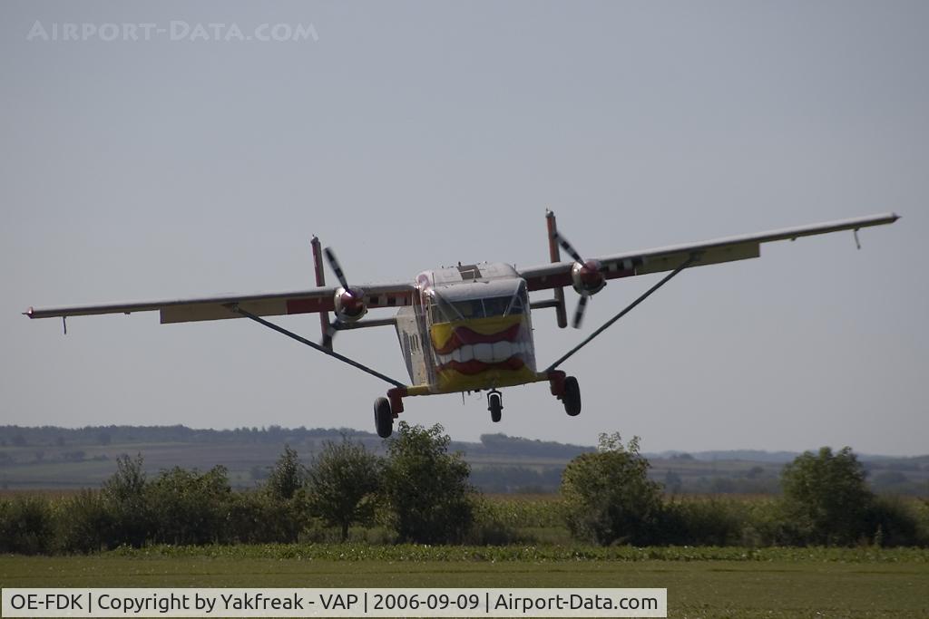 OE-FDK, 1972 Short SC-7 Skyvan 3A-100 C/N SH.1901, Pink Aviation Skyvan at Aspersdorf