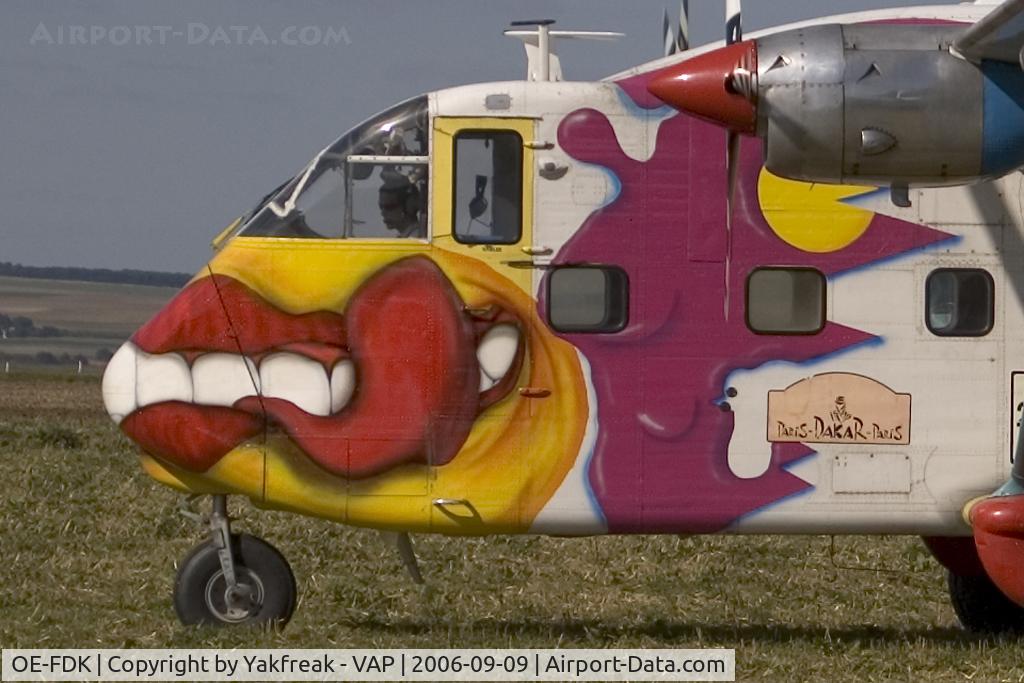 OE-FDK, 1972 Short SC-7 Skyvan 3A-100 C/N SH.1901, Pink Aviation Skyvan at Aspersdorf