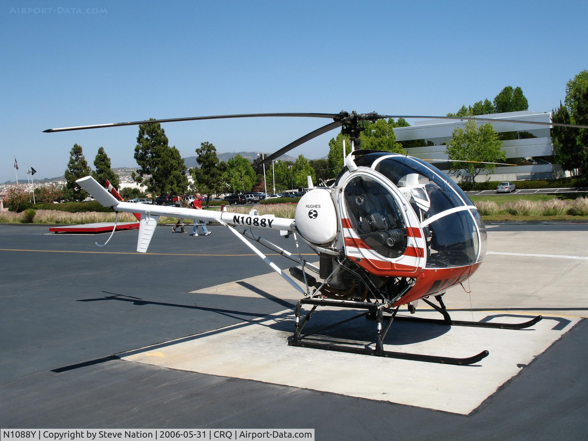 N1088Y, 1981 Hughes 269C C/N 611054, Civic Helicopters 1981 Hughes 269C @ McClellan-Palomar Airport, CA