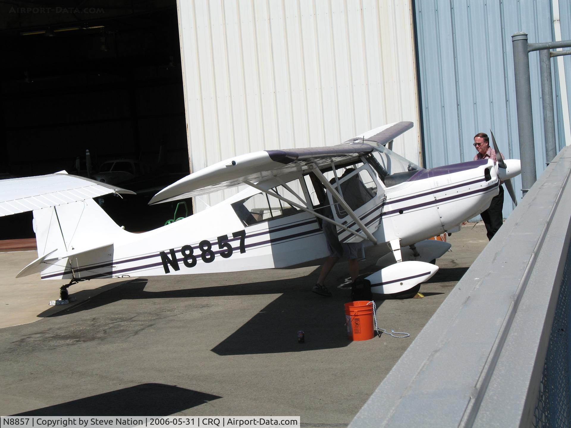 N8857, 1973 Bellanca 7GCAA C/N 254-73, C & M Leasing 1973 Bellanca 7GCAA @ McClellan-Palomar Airport, CA
