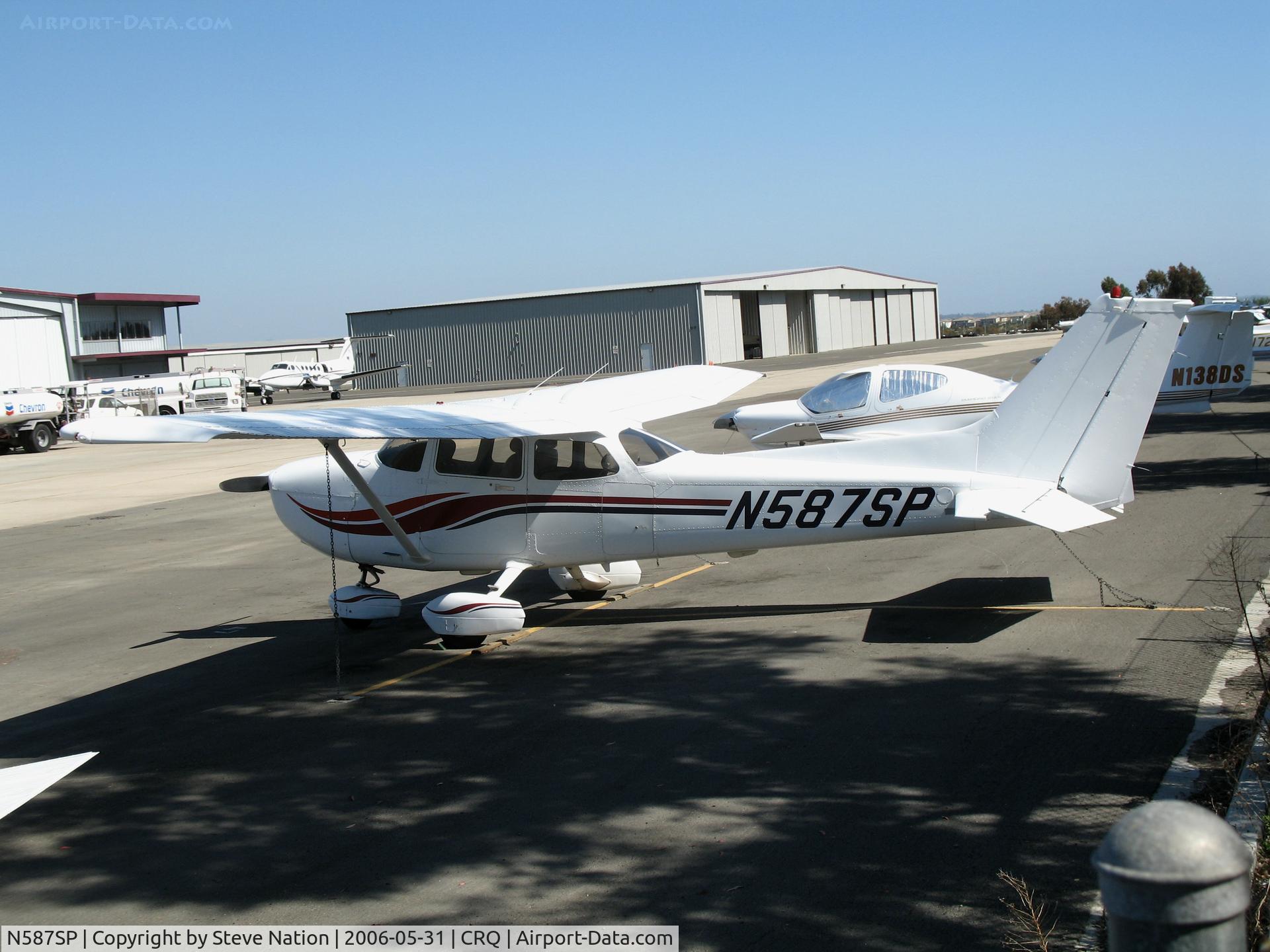 N587SP, 2000 Cessna 172S C/N 172S8518, Skyhawk Leasing 2000 Cessna 172S @ McClellan-Palomar Airport, CA