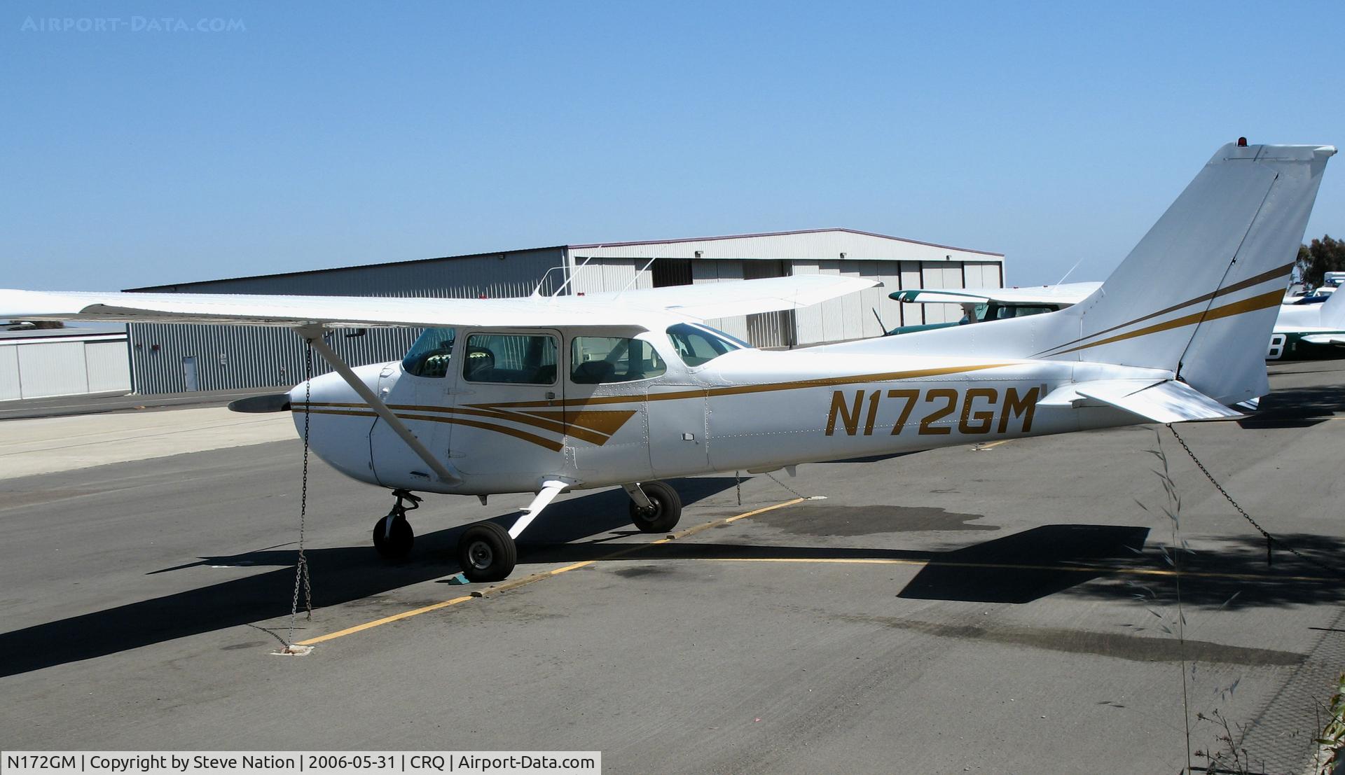 N172GM, 1976 Cessna 172M C/N 17267127, Pinnacles Aviation Services 1976 Cessna 172M @ McClellan-Palomar Airport, CA