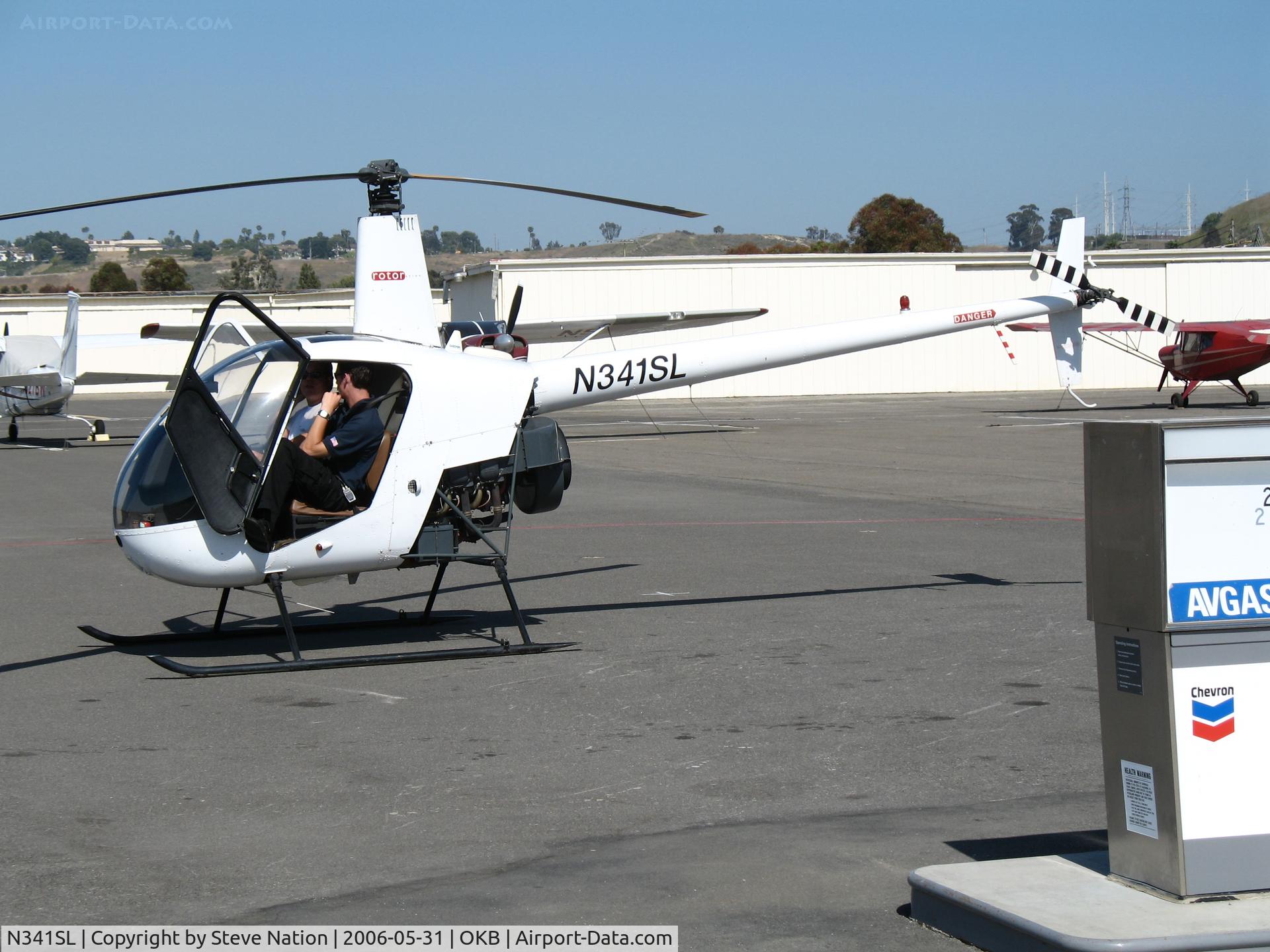N341SL, 1993 Robinson R22 Beta C/N 2299, 1993 Robinson R22 BETA visiting @ Oceanside Municipal Airport, CA