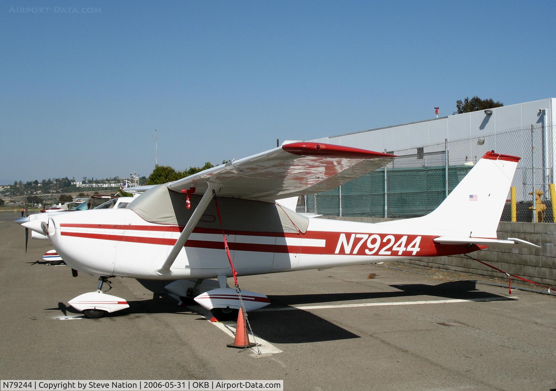 N79244, 1969 Cessna 172K Skyhawk C/N 17257994, 1969 Cessna 172K @ Oceanside Municipal Airport, CA