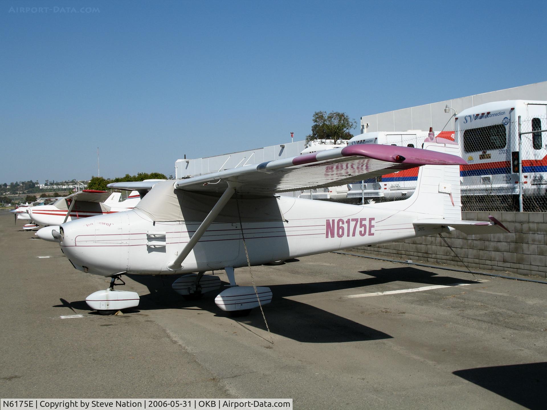 N6175E, 1958 Cessna 172 C/N 46275, 1950 Cessna straight-tail 172 