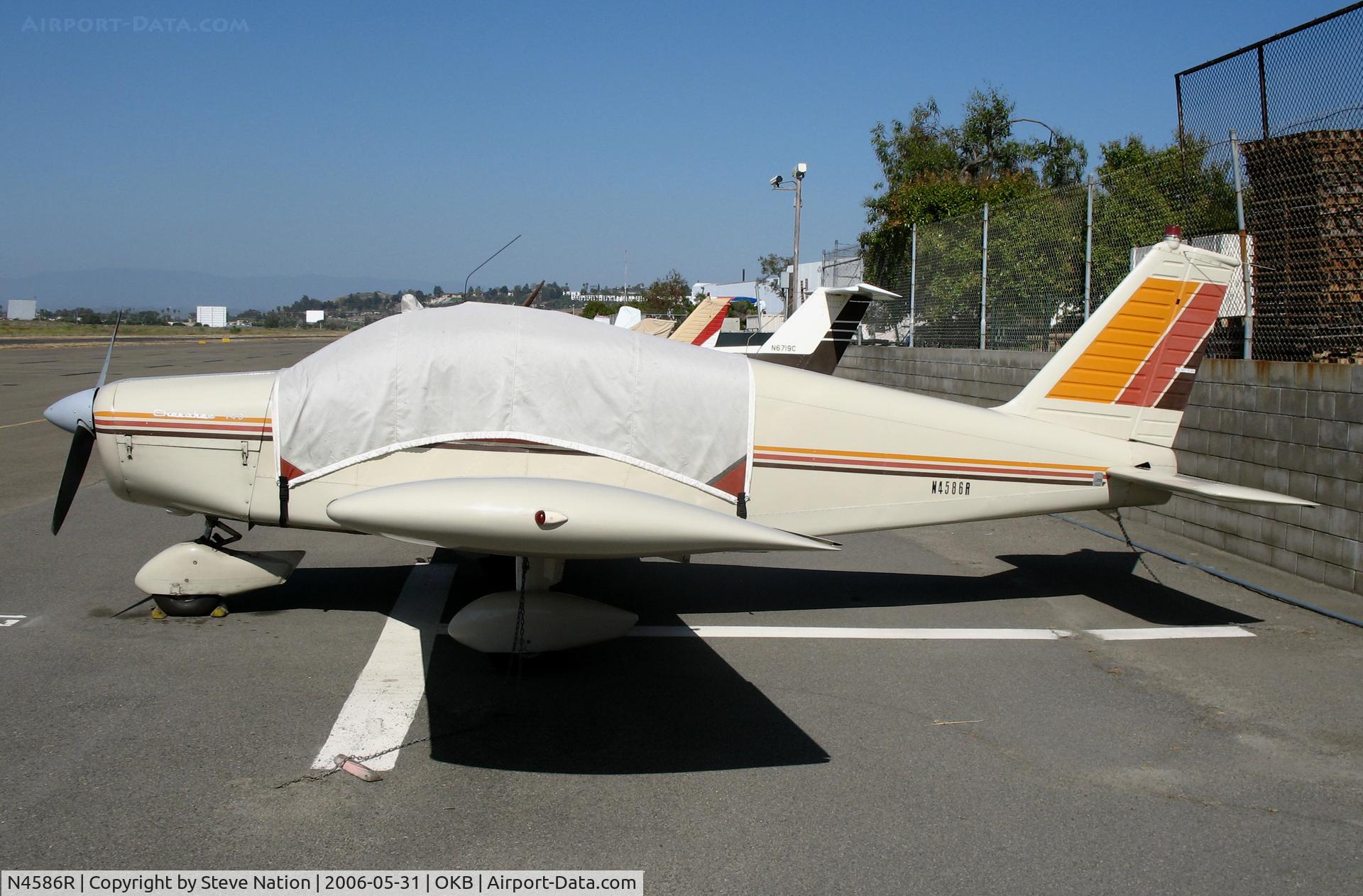 N4586R, 1965 Piper PA-28-140 C/N 28-21330, 1965 Piper PA-28-140 under cover @ Oceanside Municipal Airport, CA