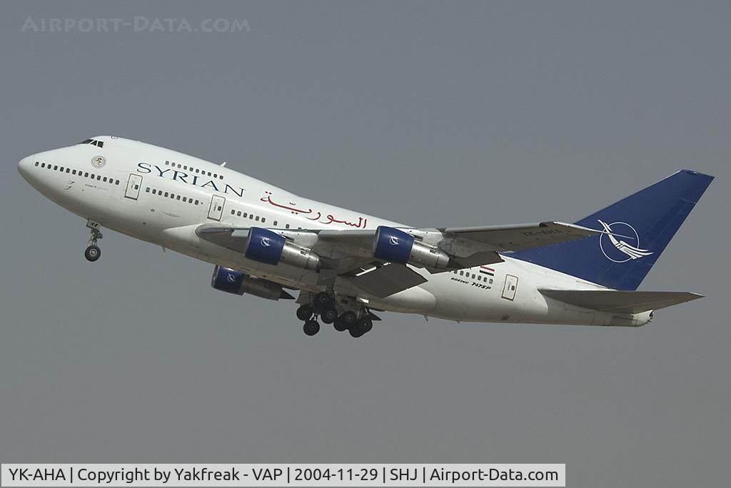 YK-AHA, 1976 Boeing 747SP-94 C/N 21174, Syrian Air Boeing 747SP