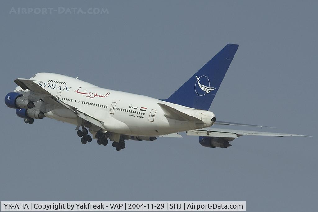 YK-AHA, 1976 Boeing 747SP-94 C/N 21174, Syrian Air Boeing 747SP