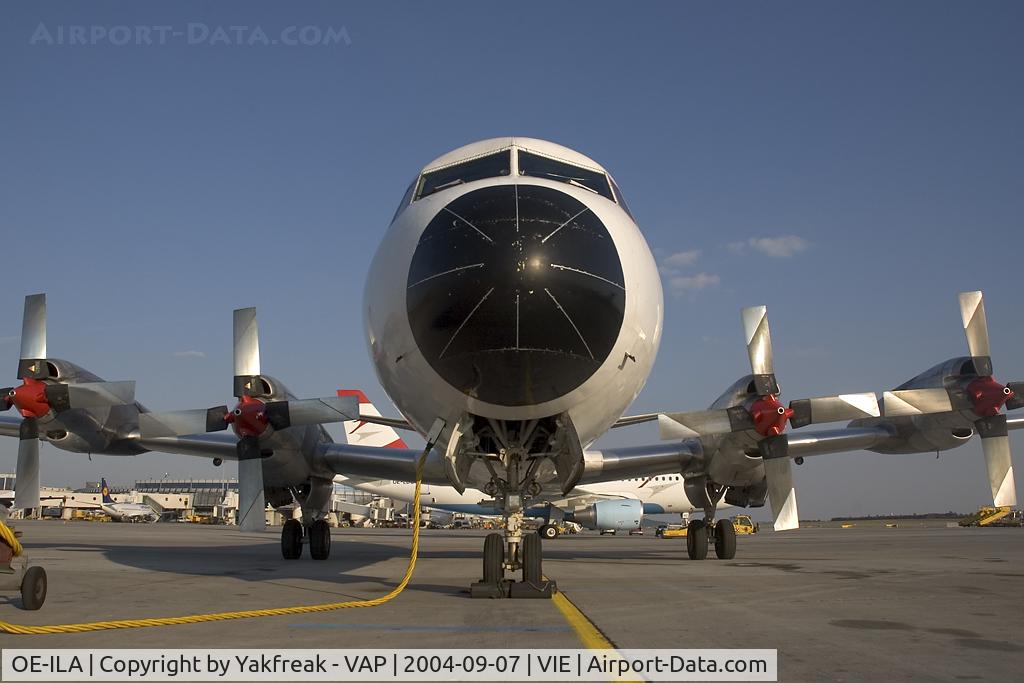 OE-ILA, 1961 Lockheed L-188A(F) Electra C/N 1145, Amerer Air Lockheed Electra
