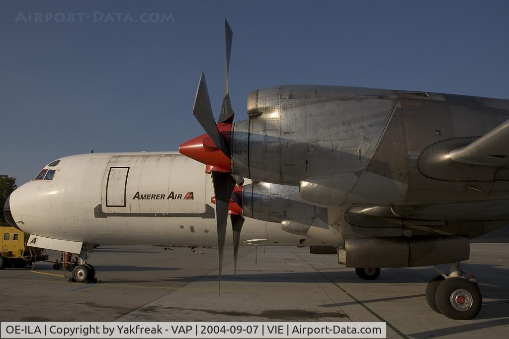 OE-ILA, 1961 Lockheed L-188A(F) Electra C/N 1145, Amerer Air Lockheed Electra