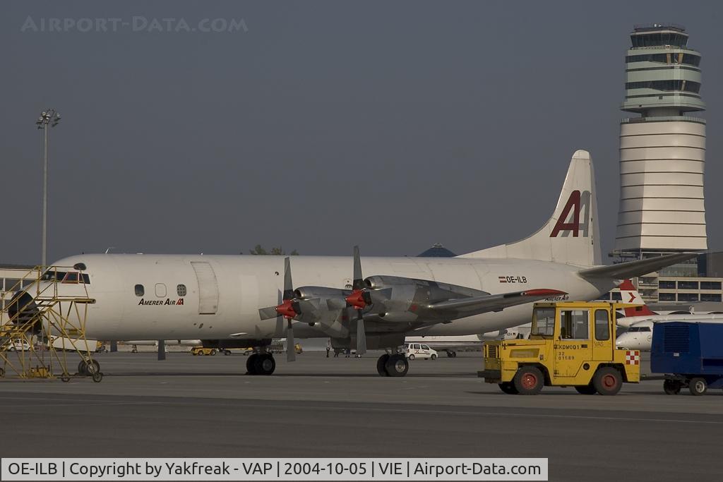 OE-ILB, 1959 Lockheed L-188A(F) Electra C/N 1039, Amerer Air Lockheed Electra