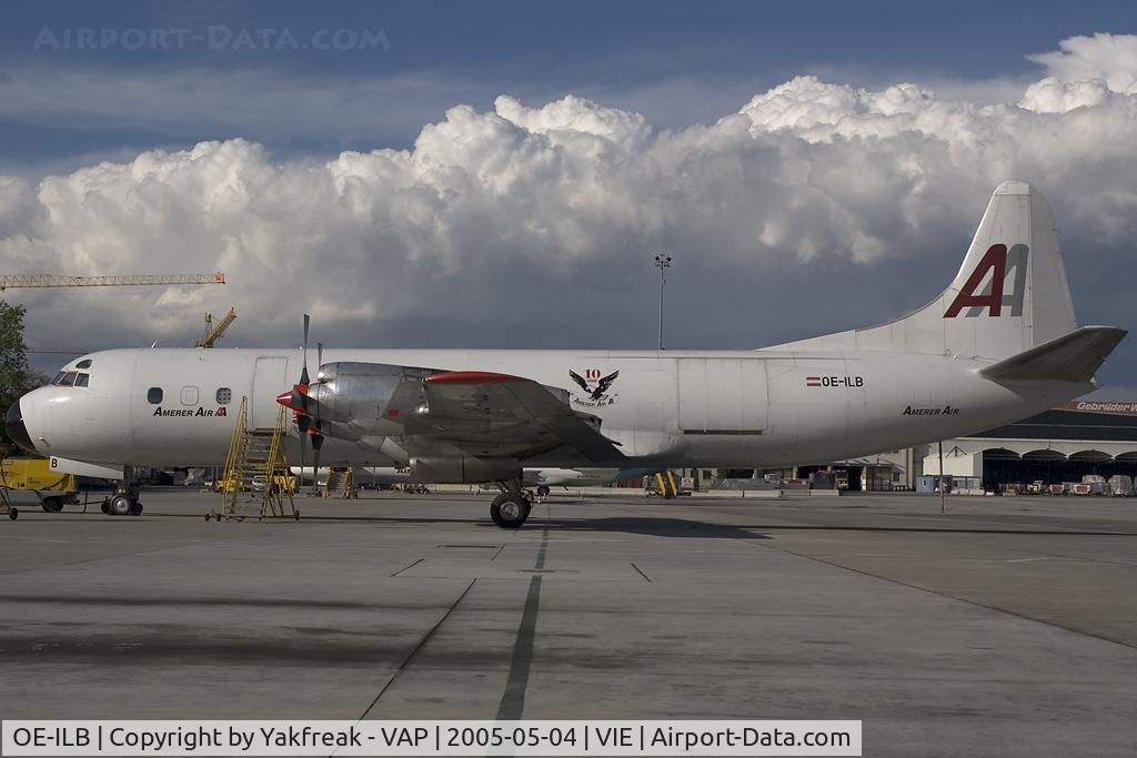 OE-ILB, 1959 Lockheed L-188A(F) Electra C/N 1039, Amerer Air Lockheed Electra