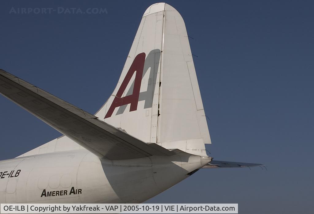 OE-ILB, 1959 Lockheed L-188A(F) Electra C/N 1039, Amerer Air Lockheed Electra