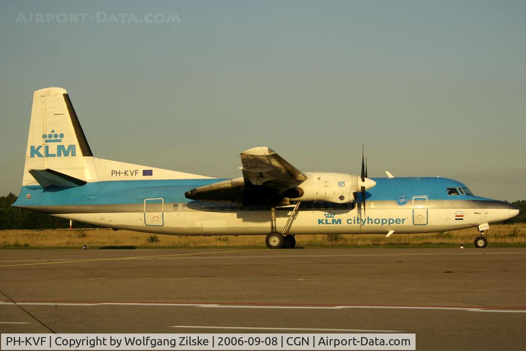 PH-KVF, 1990 Fokker 50 C/N 20207, visitor