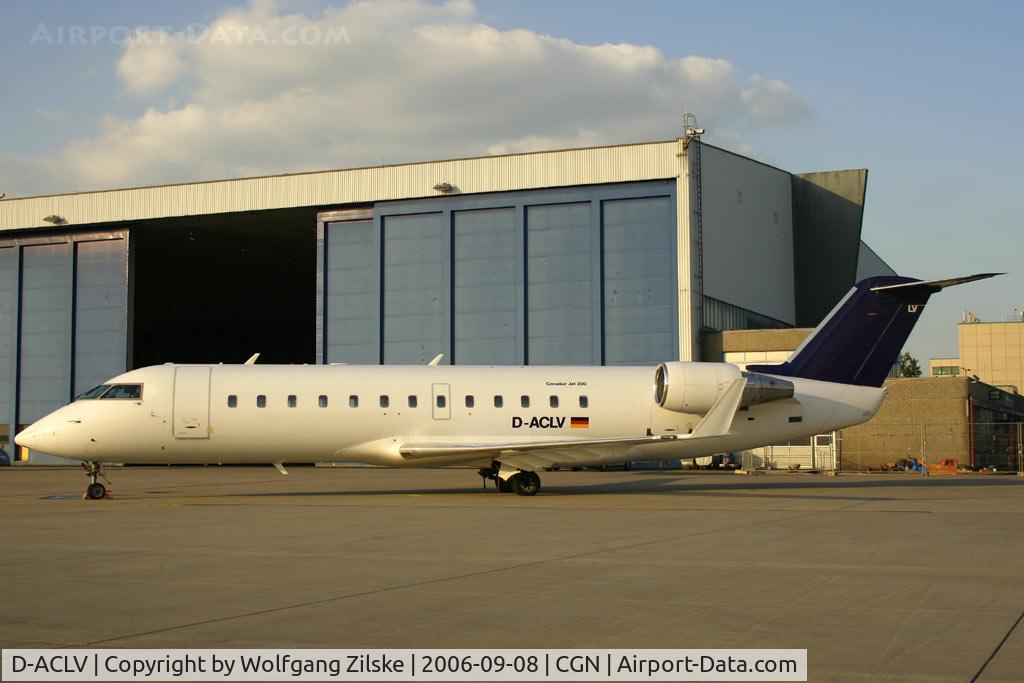 D-ACLV, 1996 Canadair CRJ-200LR (CL-600-2B19) C/N 7113, no t/s & logo