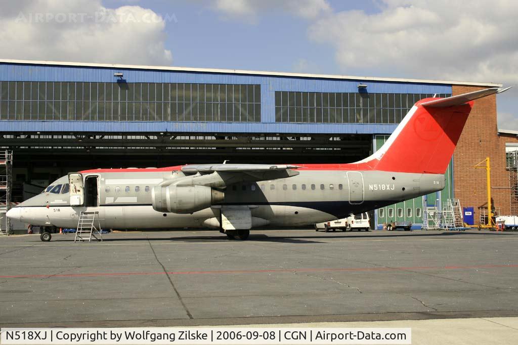 N518XJ, 1998 British Aerospace Avro 146-RJ85A C/N E2337, ex-NWA c/s
