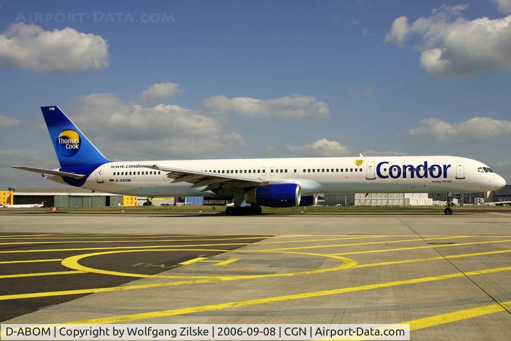 D-ABOM, 2000 Boeing 757-330 C/N 29022, visitor