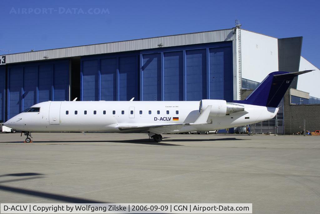 D-ACLV, 1996 Canadair CRJ-200LR (CL-600-2B19) C/N 7113, no t/s & logo