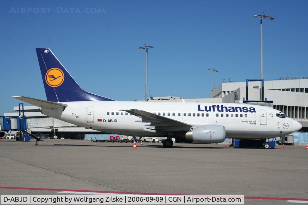 D-ABJD, 1991 Boeing 737-530 C/N 25309, visitor